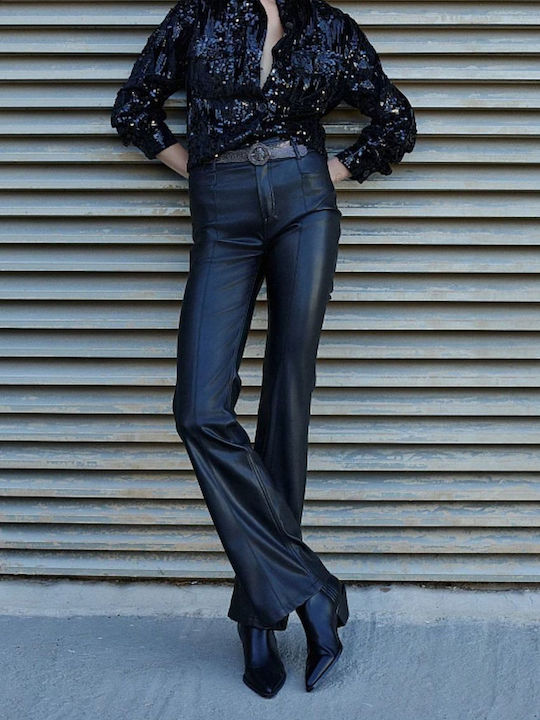 Women's Long Sleeve Shirt Black