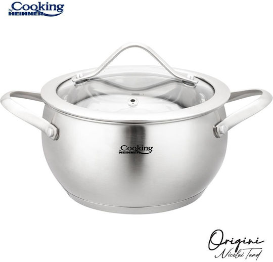 Heinner Nicolai Tand Βαθιά Ανοξείδωτη Κατσαρόλα 1.8lt / 16cm