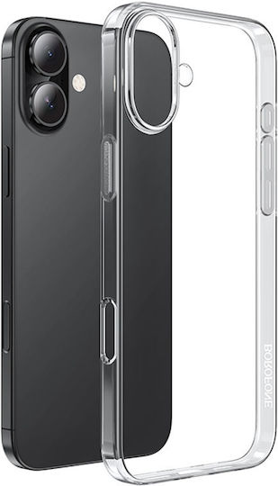 Borofone Back Cover Silicone 1.1mm Transparent (iPhone 16 Plus)