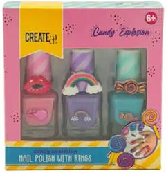 Create it! Candy Kids Nail Polishes 3pcs