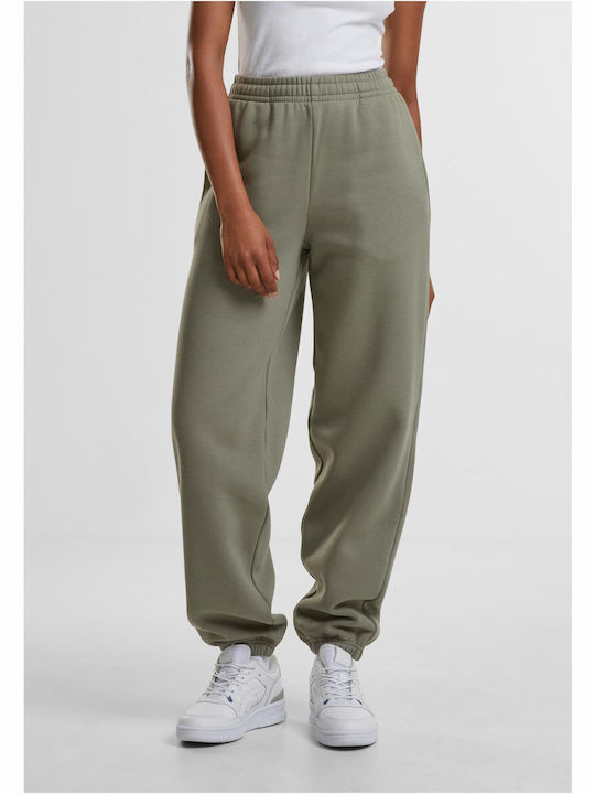 Urban Classics Долнище на анцуг Pale Olive