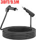 Replacement Cable Starlink Rectangular Satellite V2 Starlink Cable Extension End Caps Starlink Accessories Waterproof Gray 30ft/9.5m 26awg Wire Code 1-per0024