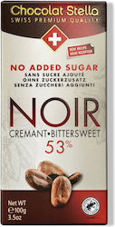 Chocolat Stella No Added Sugar Bittersweet 53% Cocoa Chocolate 100g Chocolate