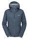 Downpour Women's Short Lifestyle Jacket Waterproof for Winter Orion Blue