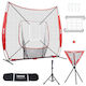 Vevor Baseball Training Net 7x7 Ft Portable Fra...