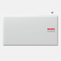 Nobo NTL4R WiFi 10 Θερμοπομπός Τοίχου 1000W με Ηλεκτρονικό Θερμοστάτη και WiFi 72.5x40cm Λευκός