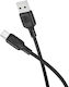 Borofone USB-C to Lightning Cable 18W Μαύρο 2m