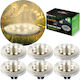 Solar-Bodenlampe 6 Stück Ilumen Ls-104