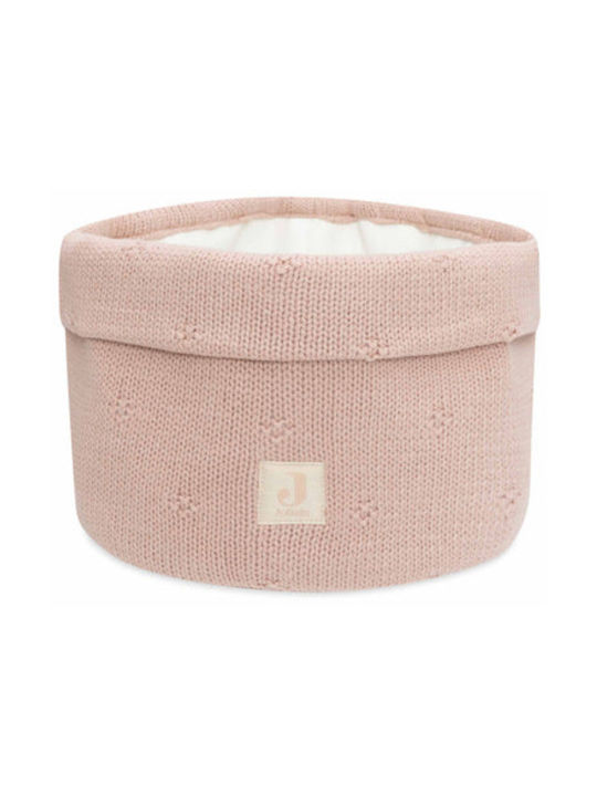 Cosy Knit Wild Rose Woven Storage Basket