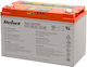 12V Lead Gel Battery 100Ah Maintenance-Free 333x222x173mm
