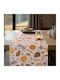 Beauty Home Kanela Christmas Tablecloth Fabric Runner Orange 250x250cm