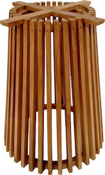 Pakketo Galy Βάση Τραπεζιού Ξύλινη Φυσική Απόχρωση 60x60x75cm