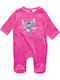 Disney Lilo & Stitch Body pentru Bebeluși Mânecă lungă Catifea Fuchsia