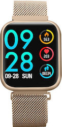 Idealpro Max8.0 Gold Smartwatch Fitness Bracele...