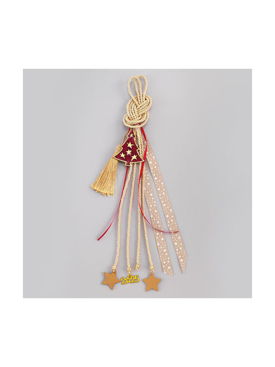 Christmas Hanging Gold Charm Eg19046