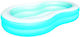 Intex Easy Kinder Schwimmbecken PVC Aufblasbar 183x51x51cm Hellblau