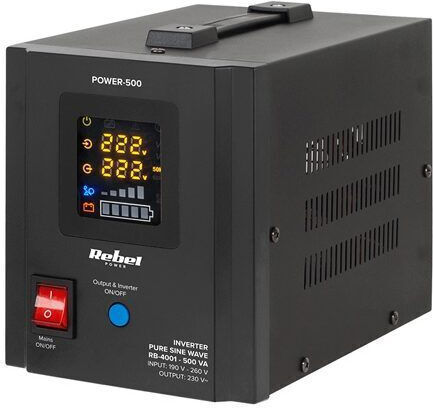 Sisteme de Încălzire UPS 500VA/300W 12V Undă Sinusoidală Pură 190-260 VAC