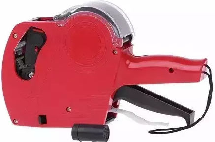 Mechanical Label Maker Red