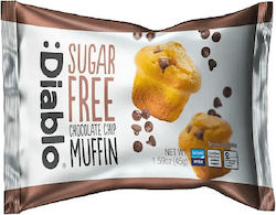 Muffin Schokoladenstücke Zuckerfrei 45g Diablo Muffin Schokoladenstücke Zuckerfrei 45g Diablo