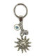 Kostibas Fashion Keychain Metallic Silver