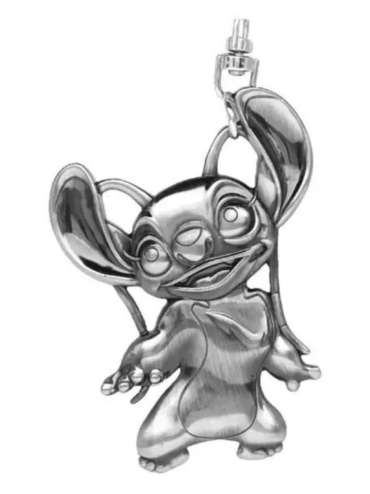 Monogram International, Inc Keychain Metallic Silver
