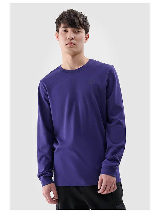 4F T-shirt Μπλε