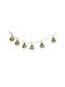 Kaemingk Christmas Garland Gold 120x6cm 1pc
