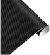 Idealstore 3D Schwarze Carbon-Folie Rolle 1,27 m x 30 m