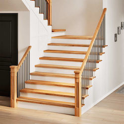 Vidaxl Treppenstufen 20 Stück Hellbraun 120x25x...