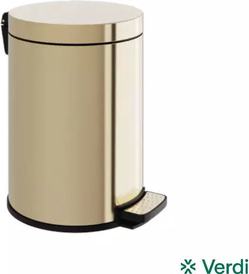 Verdi Inox Perie de toaletă Auriu