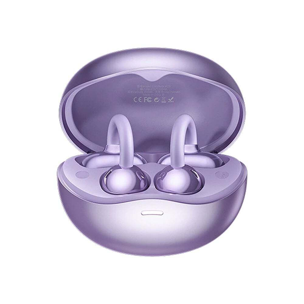 Remax Cozybuds W29 Bluetooth Handsfree Ακουστικά με Θήκη Φόρτισης Μωβ ...