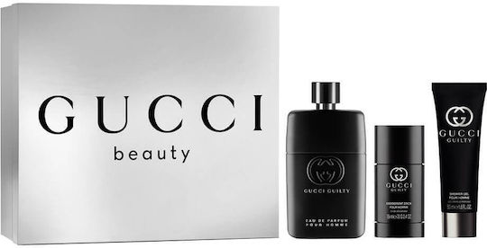 Gucci Guilty Мъжки Комплект с Парфюмна Вода