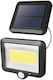 Led Solar Projector 600 Lm Pir Motion Sensor Light Sensor Ip65 1800 Mah 8 W