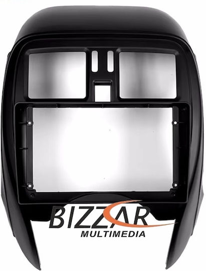 Nissan Micra 2013-2016 Blende & Verkabelung Tablet 9"