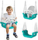 Ricokids Metal Hanging Swing 130x130x130cm Gray