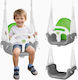 Ricokids Leagăn Suspendată Metalică 130x130x130cm. Gri