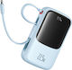Baseus Qpow Pro+ Power Bank 10000mAh 22.5W με Θ...