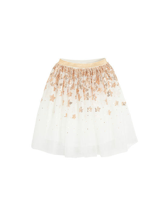 Cool Club Kids Tulle Skirt White