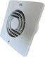 Horoz Electric De perete Ventilator de Baie 100mm Alb