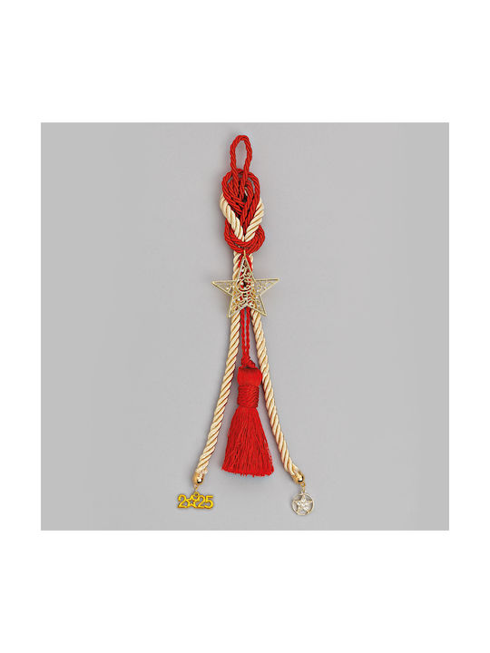 Christmas Hanging Red Charm Eg21012