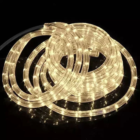 Christmas Light Tube Yellow 220V Programmable 10m
