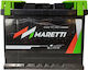 Batterie Auto Maretti E50 mit Kapazität 50Ah