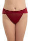 Damen Slip Burgundy