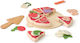 Kids Concept Wooden Pizza Set for Ages 3 and Up