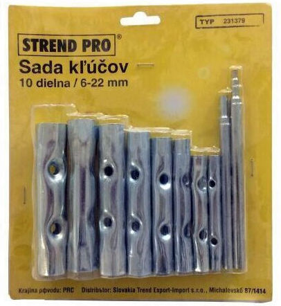Комплект гнезда за свещи Strend Pro Sk-231379 6 бр 6-22 мм