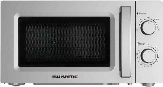 Hausberg Φούρνος Μικροκυμάτων 20lt Γκρι