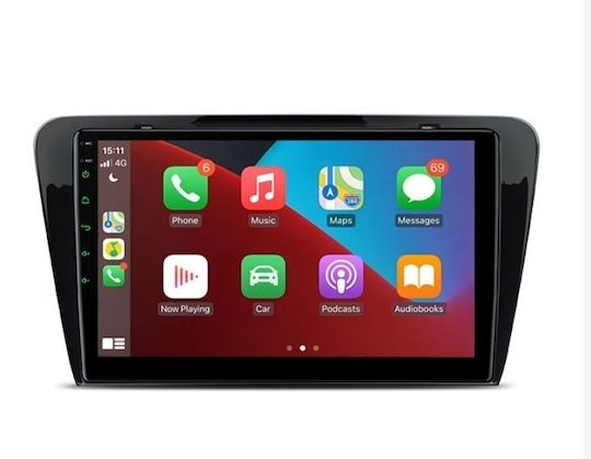 Auto-Audiosystem für Skoda Octavia / Yeti (Bluetooth/USB/WiFi/GPS/Apple-Carplay/Android-Auto) mit Touchscreen 10"