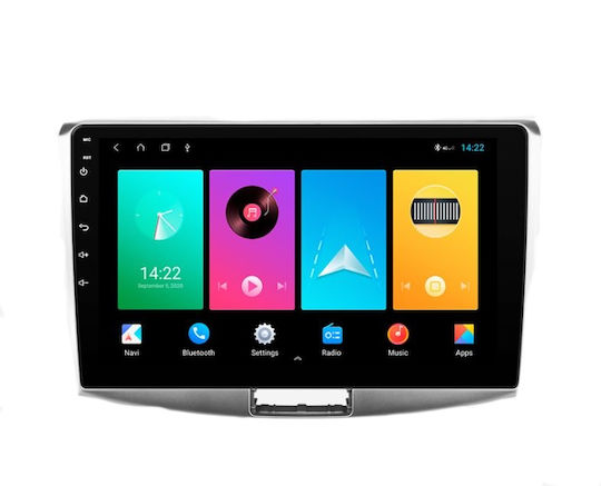 Auto-Audiosystem für Volkswagen Passat 2006-2018 (Bluetooth/USB/WiFi/GPS/Apple-Carplay/Android-Auto) mit Touchscreen 10"