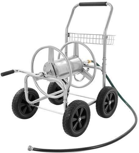 Hose Reel Cart Steel Size 820 X 565 X 900 Mm Maximum 76 M 5/8 Inch Diameter