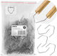 Plastic Welding Staples 100 Pcs Type D Humberg